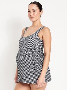Old Navy Classic Wrap Style Maternity Swimsuit Size Small